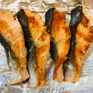 鮭の醤油焼き